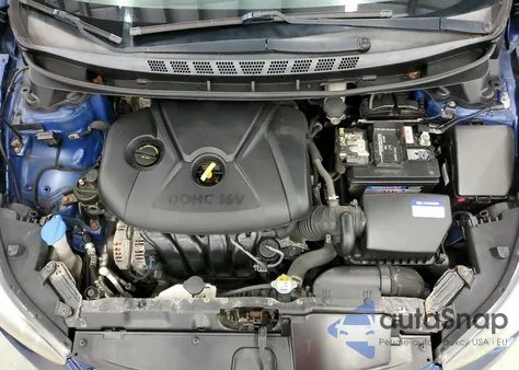 2016 Hyundai Elantra Se from USA, damaged, VIN 5NPDH4AE9GH758816